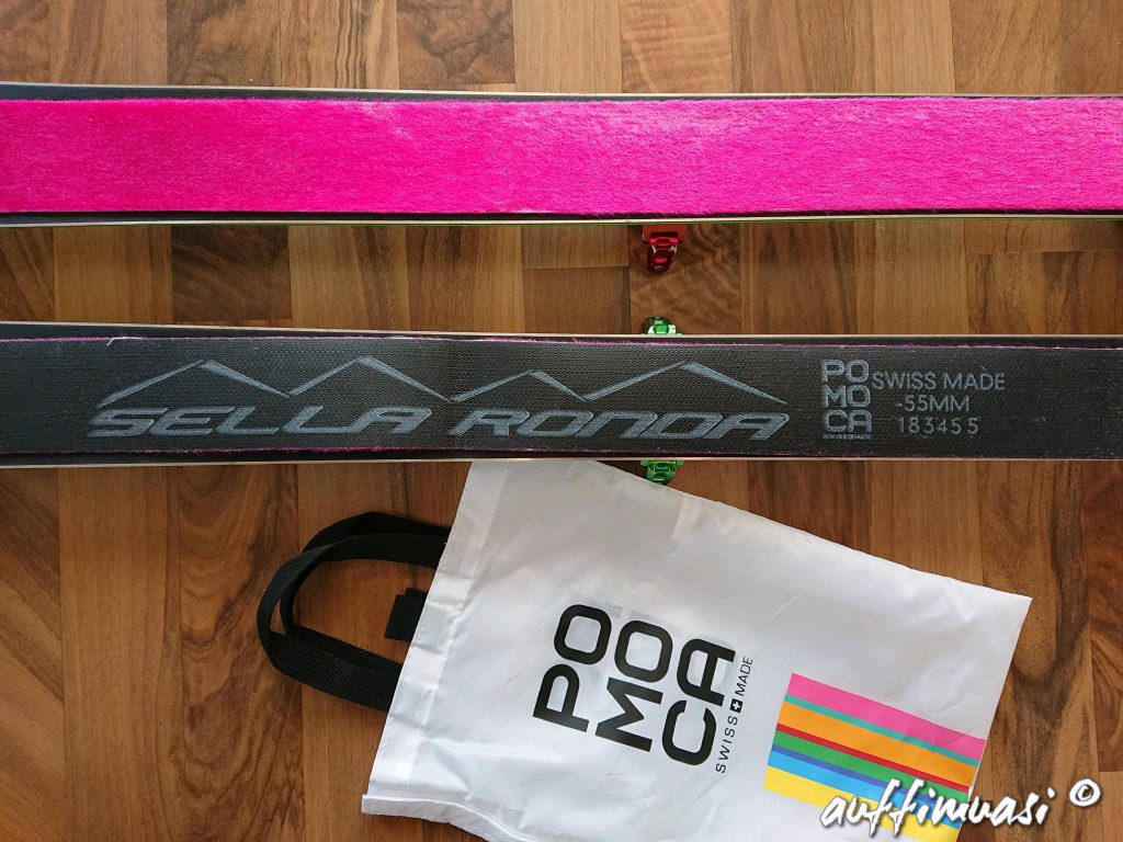 pomoca, skimo, race, pink