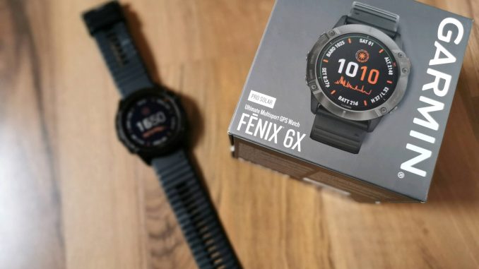 garmin, fenix6, solar, running