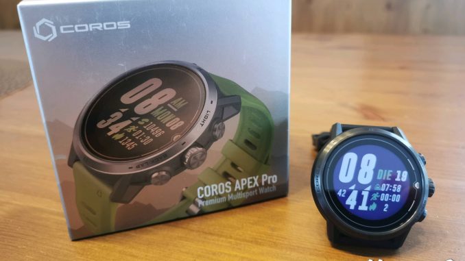 coros, apex, pro, watch, gps