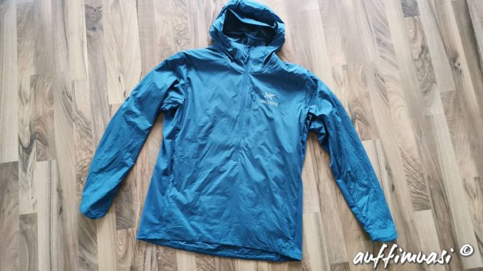 arcteryx, atom, jacke, laufen, Trailrunning