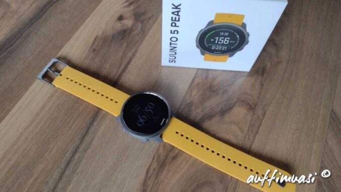 suunto, peak, 5, review, test