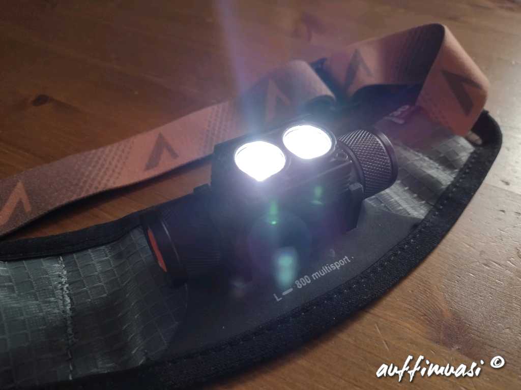 UltrAspire, Lumen, 800, Multisport, review, test, stirnlampe