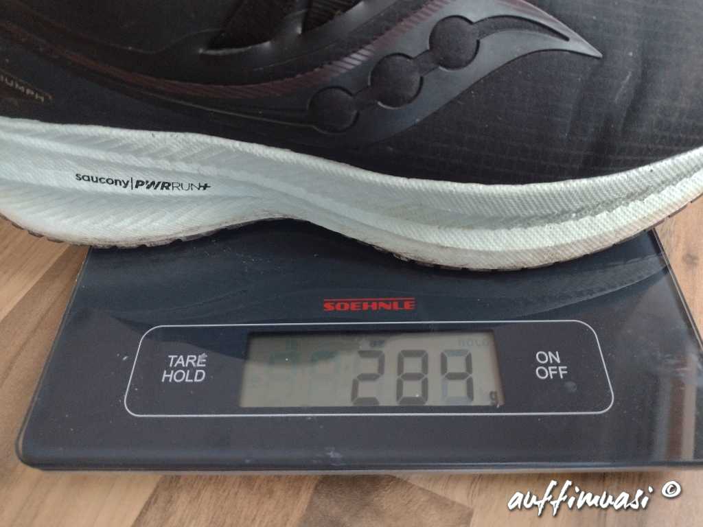 saucony, triumph, runshield, review, test