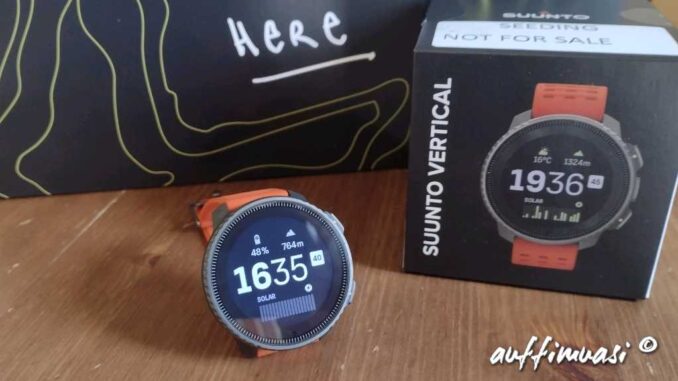 suunto, vertical, review, test, suunto10