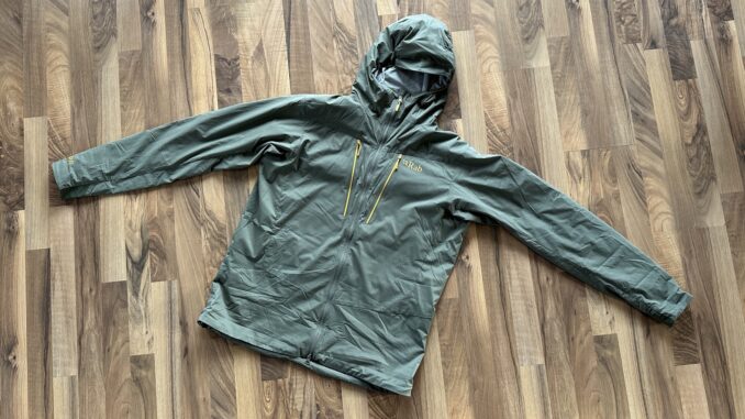 Rab, Vapour Rise, Alpine, Light, Jacket, review, test