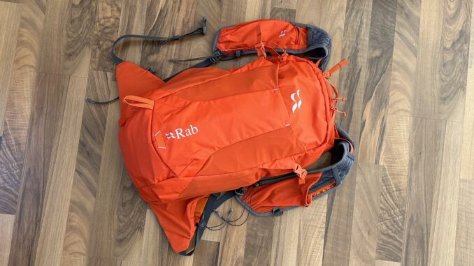 Rab, Aeon, LT 25L, Rucksack, Test, review