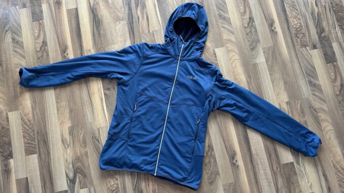 Rab, Evolute, Hoodie, Test, Review, Hoody