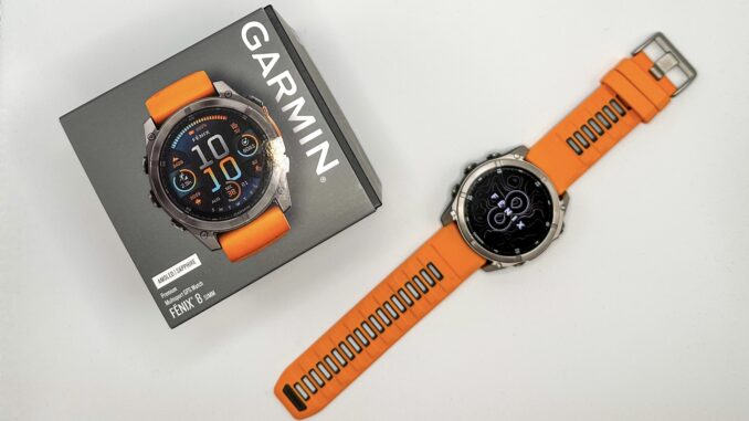 Garmin, Fenix 8, Sapphire, AMOLED, Test, review